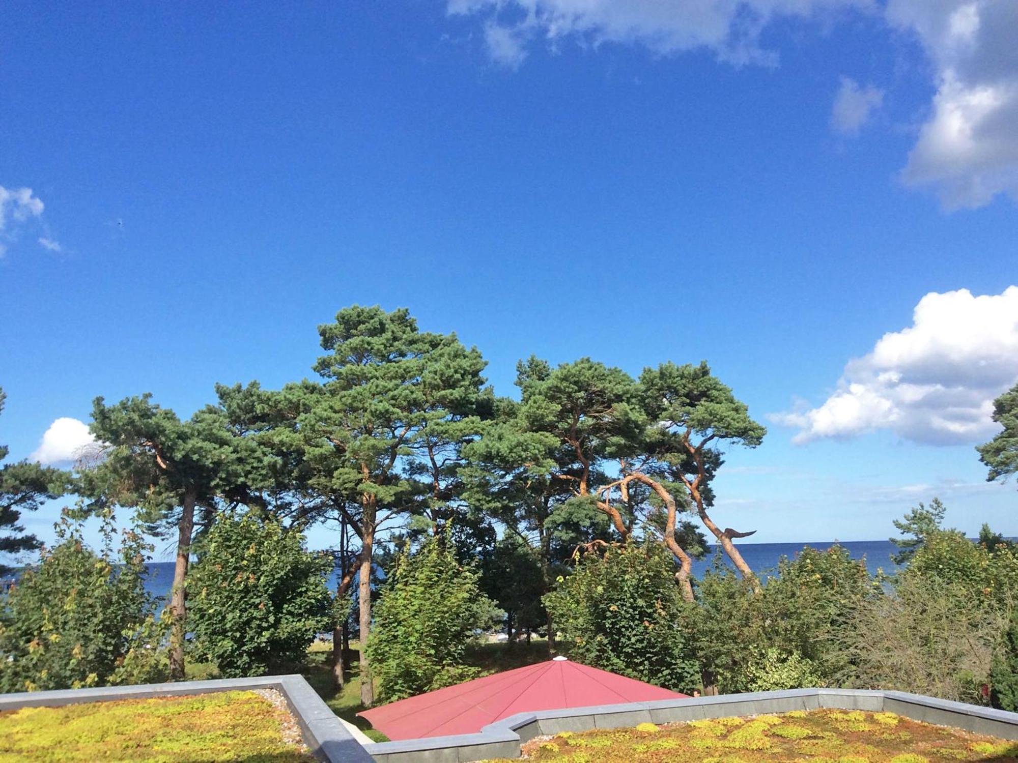 Villa Freia In Binz - Wg 11 Mit Meerblick Und Balkon Exterior photo