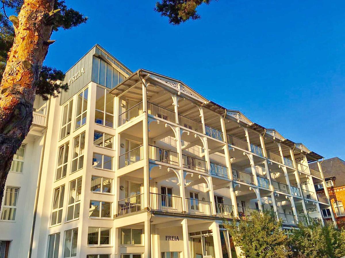Villa Freia In Binz - Wg 11 Mit Meerblick Und Balkon Exterior photo